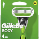 Gillette Body Rasierklingen 4er - 4 Stk