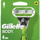 Gillette Body Rasierklingen 4er