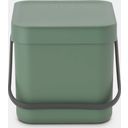 Brabantia Abfallbehälter Sort & Go 6 L - Fir Green