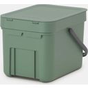 Brabantia Abfallbehälter Sort & Go 6 L - Fir Green