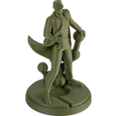 Polymaker PolyTerra PLA Army Dark Green - 1,75 mm / 1000 g
