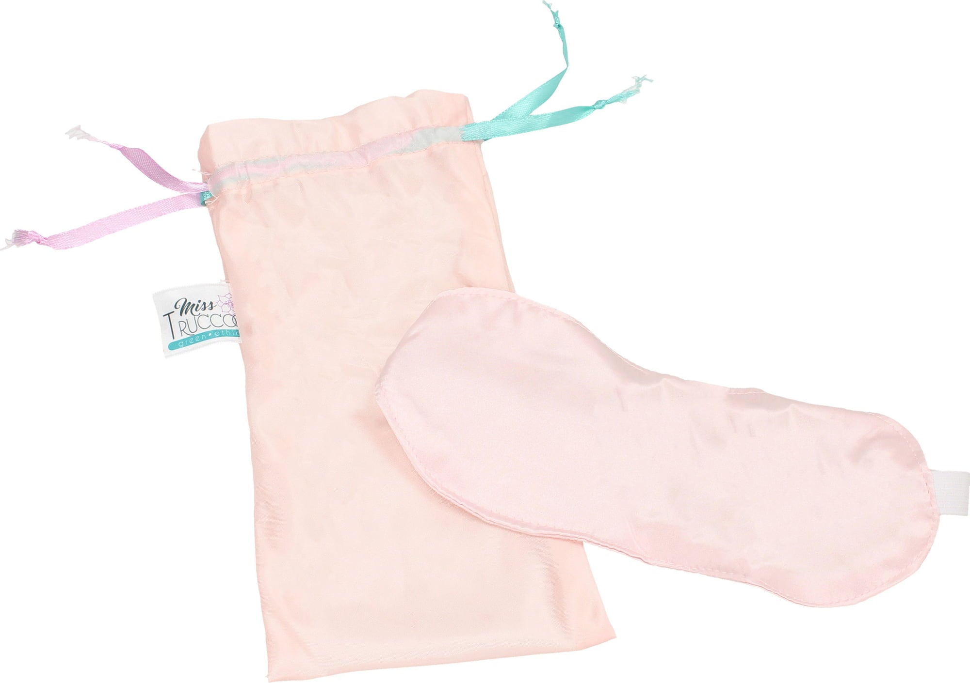 Schlafmaske aus Seide, Rosa