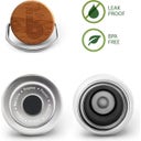 Bambaw Thermosflasche aus Edelstahl 1000 ml - Natural Steel