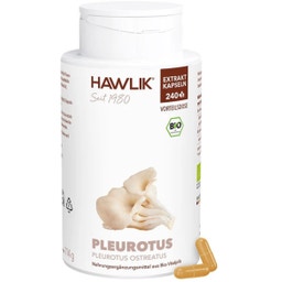 Hawlik Pleurotus Extrakt Kapseln Bio - 240 Kapseln