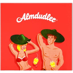 Almdudler Badehandtuch