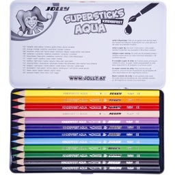 JOLLY Supersticks Kinderfest AQUA - 12 Stk