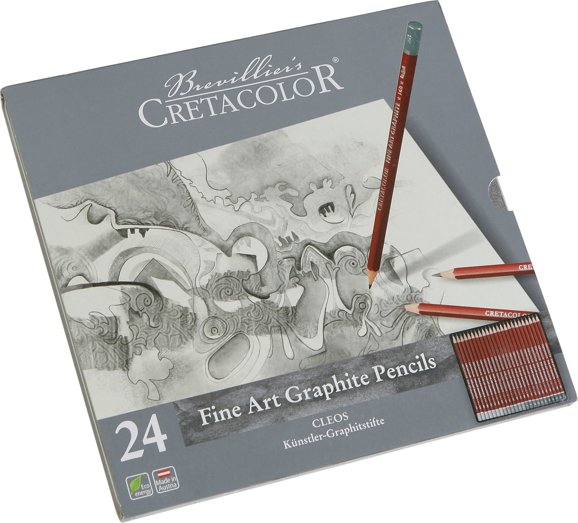 CRETACOLOR Cleos Graphite 24 - 1 Set
