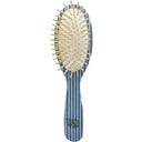 TEK Große Ovale Bürste - Dunkelblau/Weiß/Hellblau