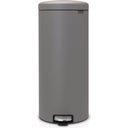 Treteimer Newicon 30 L mit Kunststoffeinsatz - Mineral Concrete Grey