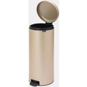 Treteimer Newicon 30 L mit Kunststoffeinsatz - Champagne