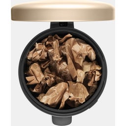 Treteimer Newicon 30 L mit Kunststoffeinsatz - Champagne