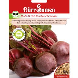 Dürr Samen BIO Rote Rüben Bolivar - 1 Pkg