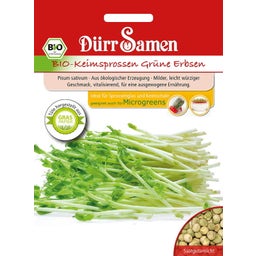 Dürr Samen BIO-Keimsprossen Grüne Erbsen - 75 g