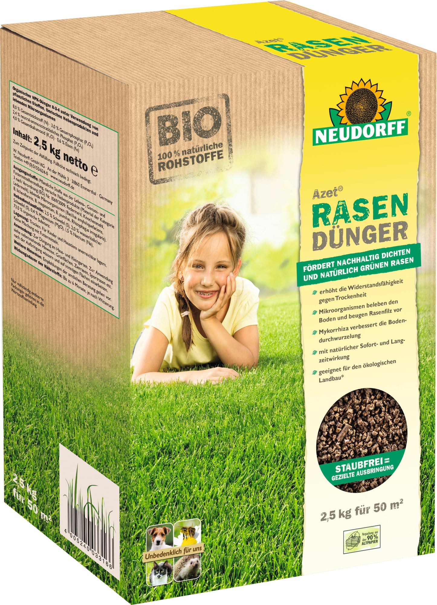 Neudorff Azet® BIO RasenDünger