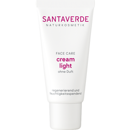 Santaverde FACE CARE cream light fragrance-free - 30 ml