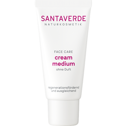 Santaverde FACE CARE cream medium fragrance-free - 30 ml