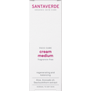 Santaverde FACE CARE cream medium fragrance-free - 30 ml