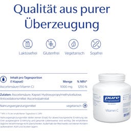 Pure Encapsulations Vitamin C - 250 Kapseln