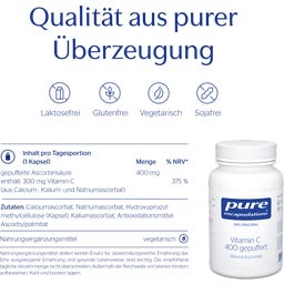 Pure Encapsulations Vitamin C 400 - 90 Kapseln
