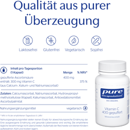 Pure Encapsulations Vitamin C 400 - 180 Kapseln