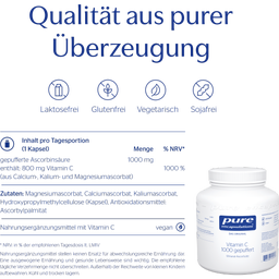 Pure Encapsulations Vitamin C 1000 - 250 Kapseln