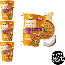 Feel Food BIO Instant Lunch - Red Lentil Dal