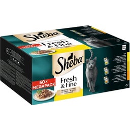 Sheba Fresh&Fine in Sauce Geflügel 50x50g