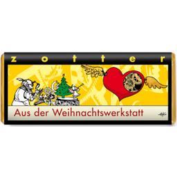 Zotter Schokolade Bio Aus der Weihnachtswerkstatt - 70 g