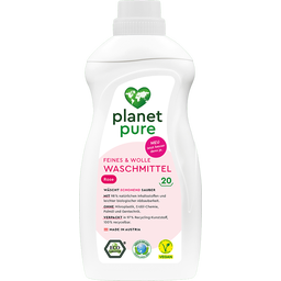 Planet Pure Feines & Wolle Waschmittel Rose - 1 l