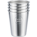 soulbottles Soulcup Steel - 4x 0,3 l Füllmenge