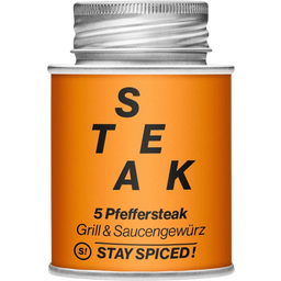 Stay Spiced! 5 Pfeffer Steak Gewürz - 70 g