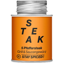 Stay Spiced! 5 Pfeffer Steak Gewürz - 70 g