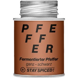 Stay Spiced! Fermentierter Pfeffer - schwarz ganz - 80 g