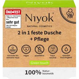 Niyok 2in1 Feste Dusche+Pflege - Green Touch