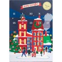 Venchi Adventskalender mit Schokoladentäfelchen - 181 g