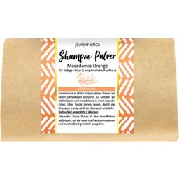 puremetics Shampoo Pulver Macadamia Orange