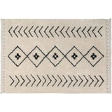 Lorena Canals Baumwoll-Teppich Bereber Rhombs