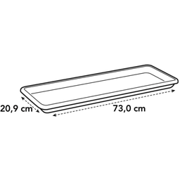 elho barcelona xl untersetzer 80 cm