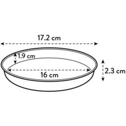 elho loft urban Untersetzer rund 17 - weiss
