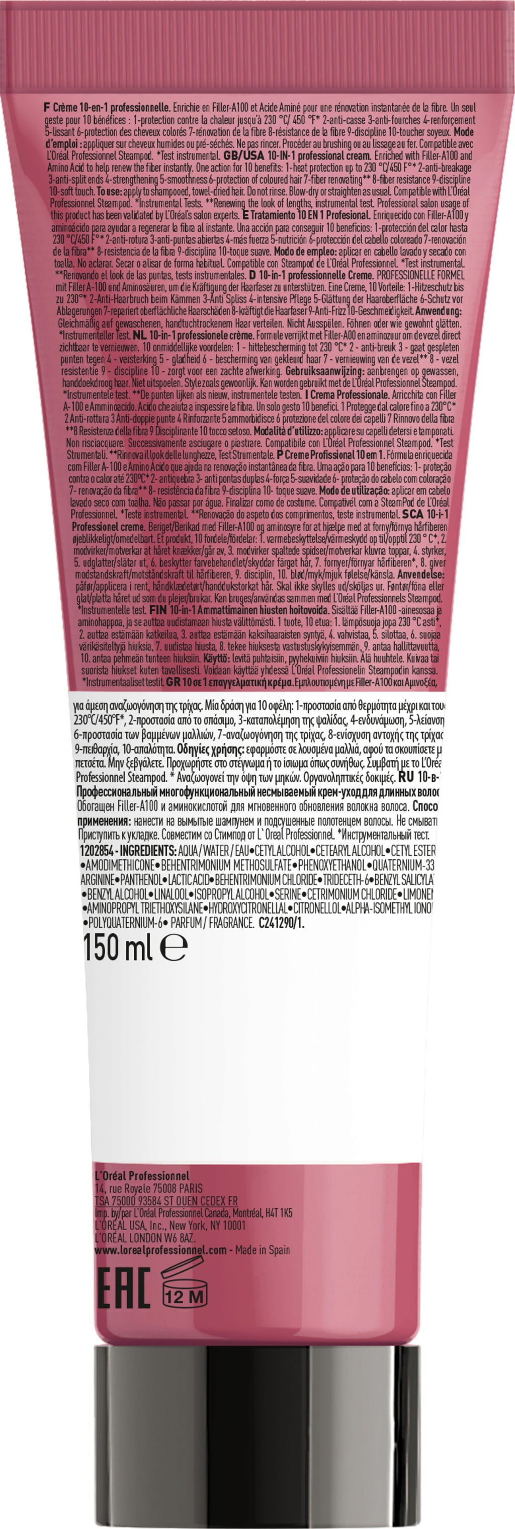 L'Oreal Paris Serie Expert Pro Longer Leave-In - 150 ml