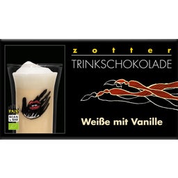 Bio Trinkschokolade Weiße mit Vanille - 110g