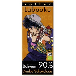 Zotter Schokolade Bio 90% Bolivien - 65 g