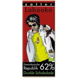 Zotter Schokolade Bio Labookos 62% Loma los Pinos - 70 g