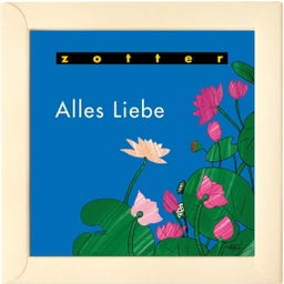 Zotter Schokolade Bio Biofekt Pop  „Alles Liebe“ - 48 g
