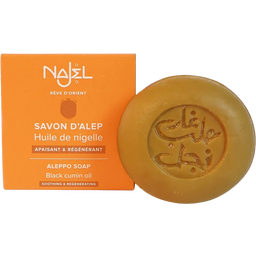 Najel Aleppo-Seife mit Schwarzkümmel - 100 g