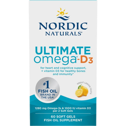 Nordic Naturals Ultimate Omega-D3 - 60 softgele