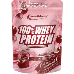 IronMaxx 100% Whey Protein  500 g Beutel - Kirsche-Joghurt