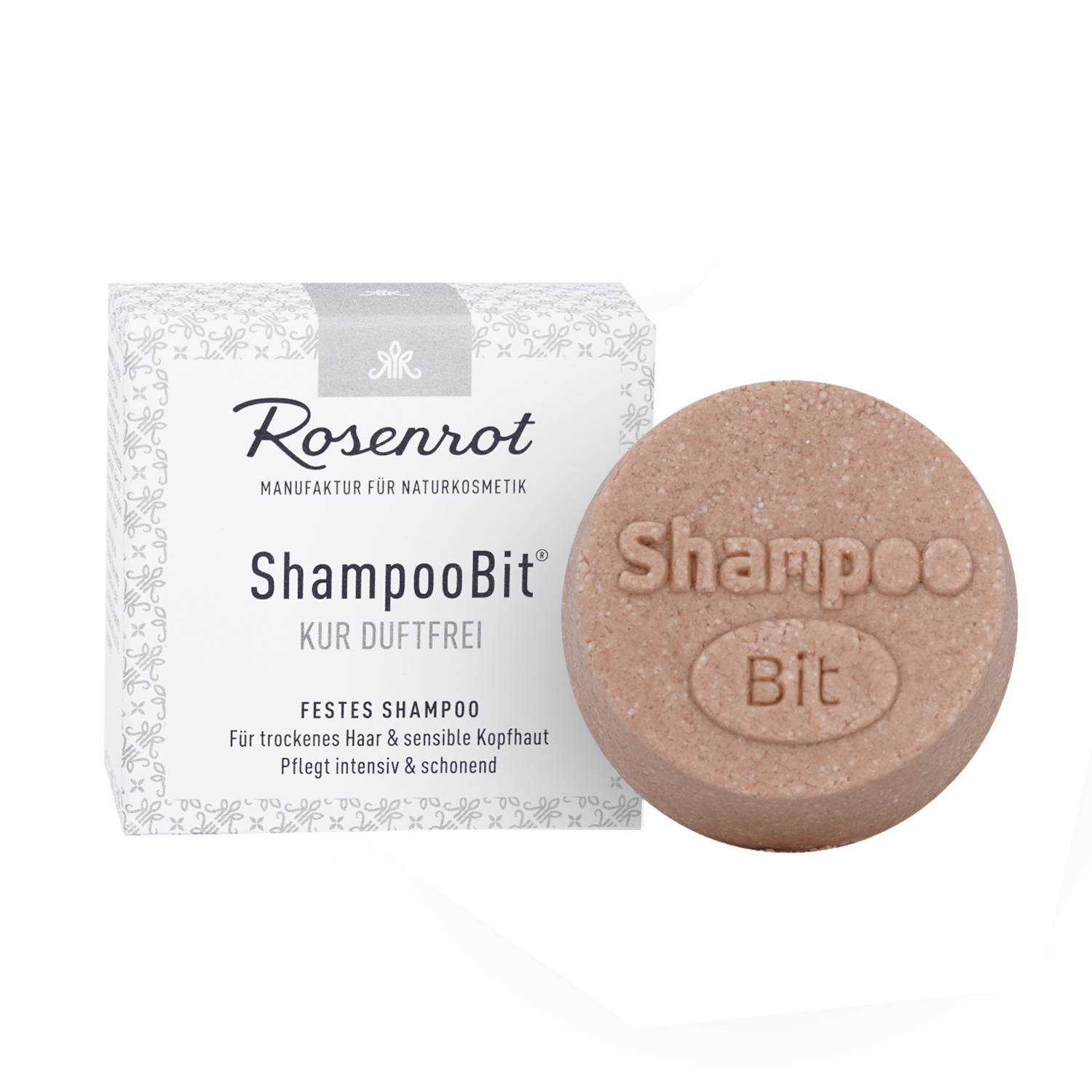 Rosenrot ShampooBit® Shampoo Kur Duftfrei - 60 g