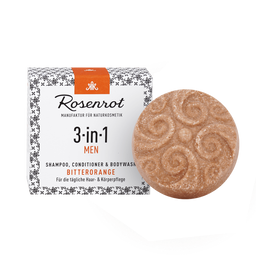 Rosenrot ShampooBit® 3in1 MEN Bitterorange - 60 g