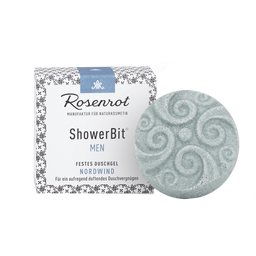 Rosenrot ShowerBit® Duschgel MEN Nordwind - 60 g